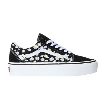 Vans Old Skool Platform Floral Embroidery - 1