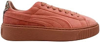 Фото № 1 с приближением к товару «‎Puma Platform Velvet Crushed Gem Cameo Brown  »