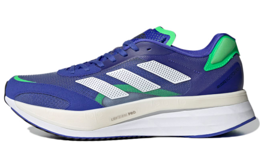 Фото № 1 с приближением к товару «‎Adidas Adizero Boston 10 Running Shoes Gem Blue»