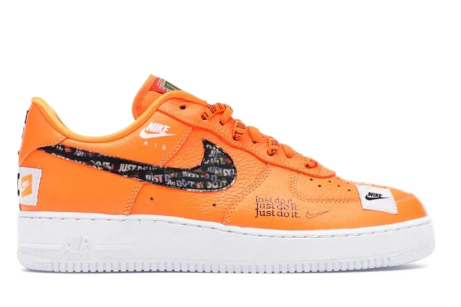 Фото № 1 с приближением к товару «‎Nike Air Force 1 Low Just Do It Pack Total Orange»