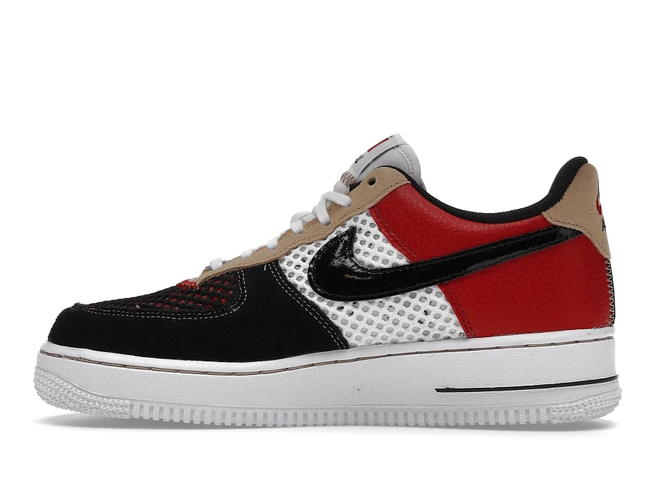 Фото № 5 с приближением к товару «‎Nike Air Force 1 Low 07 LV8 Gym Red Black»