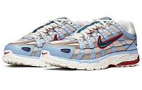 Фото № 2 с приближением к товару «‎Nike P-6000 Women GreyBlueRed»