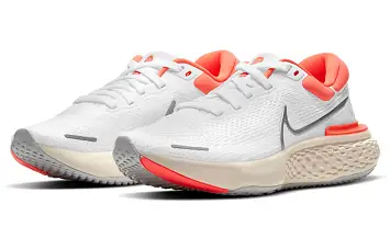 Nike ZoomX Invincible Run Flyknit Wmns Shoes WhiteOrange - 5