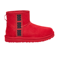 Фото № 1 с приближением к товару «‎UGG Women's Classic Mini Side Logo - Samba Red»