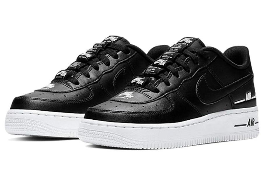 Фото № 3 с приближением к товару «‎Nike Air Force 1 LV8 3 GS 'Black'»