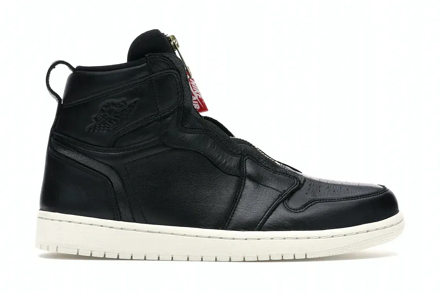 Фото № 1 с приближением к товару «‎Jordan 1 Retro High Zip Black Sail »