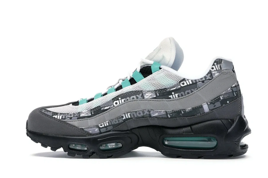 Фото № 5 с приближением к товару «‎Nike Air Max 95 Atmos We Love Nike (Clear Jade)»