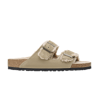 Фото № 1 с приближением к товару «‎Birkenstock Women's Arizona Shearling Suede Leather Taupe»