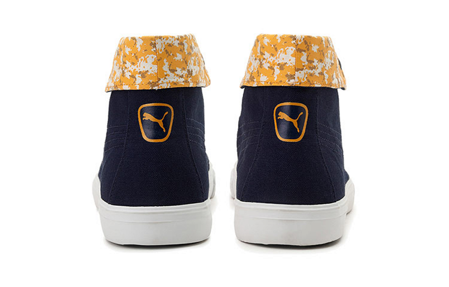 Фото № 4 с приближением к товару «‎Puma Wmns Rap Mid Graphic Lace Idp BlueWhite»