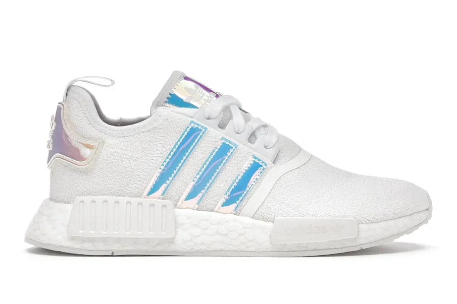 Фото № 1 с приближением к товару «‎adidas NMD R1 White Iridescent »
