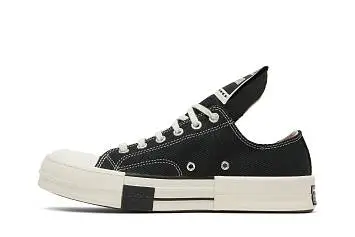 Rick Owens x Converse DRKSHDW DRKSTAR Chuck 70 Low Black - 4