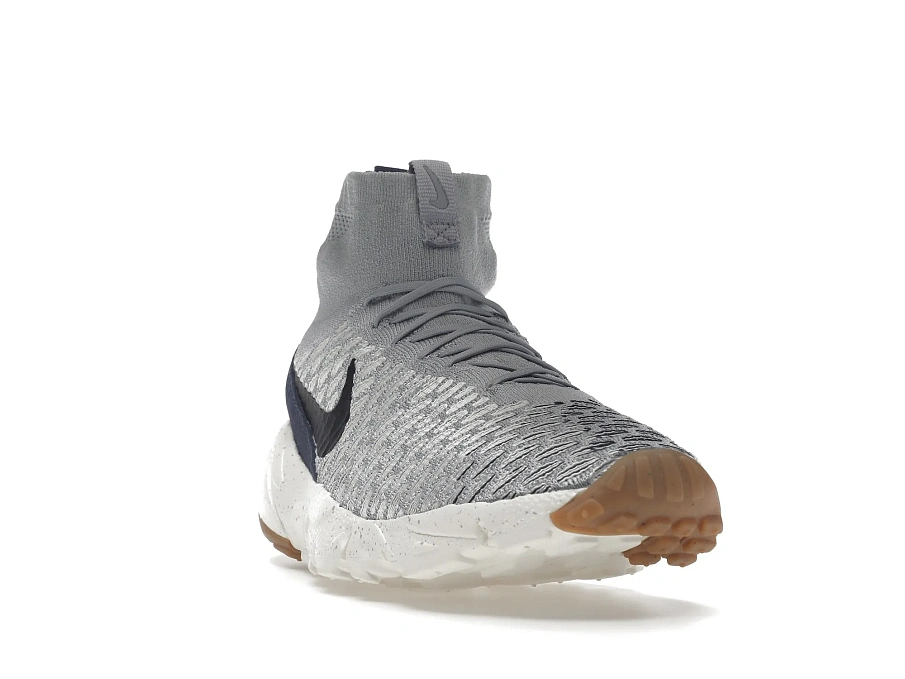 Фото № 3 с приближением к товару «‎Nike Air Footscape Magista Flyknit Wolf Grey Dark Obsidian»