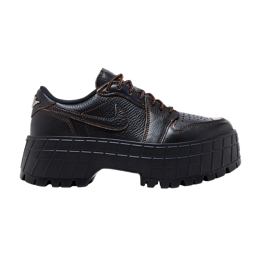 Фото № 1 с приближением к товару «‎Women's Air Jordan 1 Low Brooklyn Black Cacao Wow»