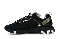 Фото № 3 с приближением к товару «‎Nike React Element 55 Black Metallic Gold White»