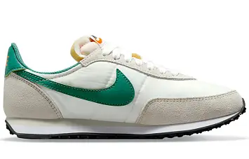 Nike Waffle Trainer 2 BeigeWhiteGreen - 2
