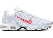 Фото № 1 с приближением к товару «‎Nike Air Max Plus White Crimson Swoosh»