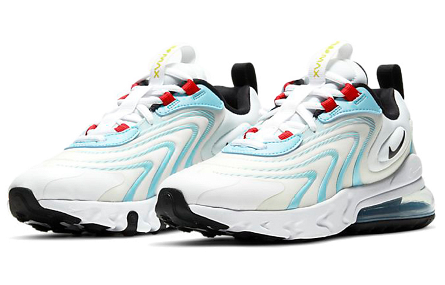 Фото № 3 с приближением к товару «‎Nike Air Max 270 React ENG (GS) WhiteBlue»