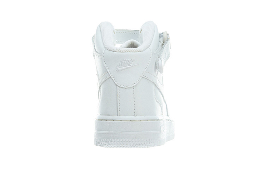 Фото № 4 с приближением к товару «‎(BP) Nike Air Force 1 Mid Mid-Top Sneakers White»
