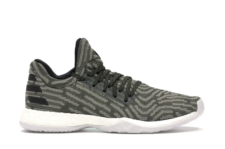 Фото № 1 с приближением к товару «‎adidas Harden LS Olive»