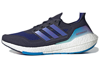 Фото № 1 с приближением к товару «‎adidas Ultraboost 21 Teaser Running Shoes Deep-Blue»