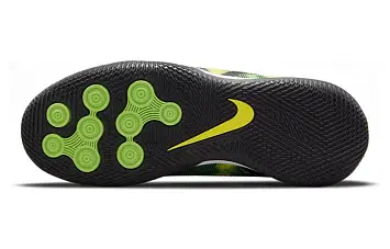 Nike Jr. Phantom GT2 Academy IC Soccer Shoes K BlackGreen - 4