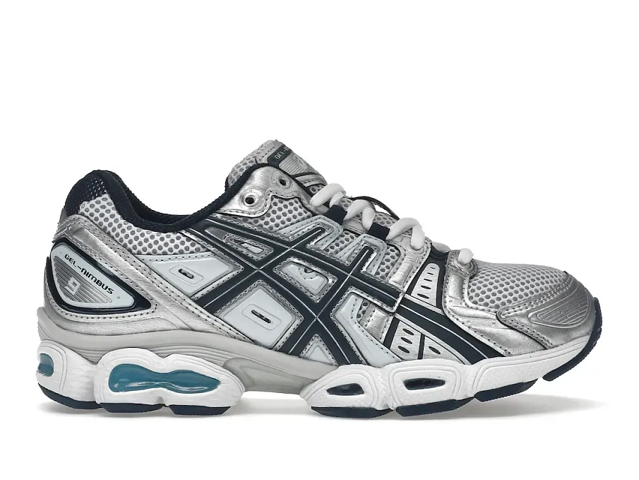 Фото № 1 с приближением к товару «‎ASICS Gel-Nimbus 9 Pure Silver French Blue »