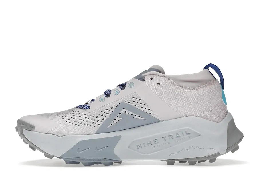 Фото № 3 с приближением к товару «‎Nike ZoomX Zegama Trail Pearl Pink Coconut Milk Baltic Blue Blue Whisper »