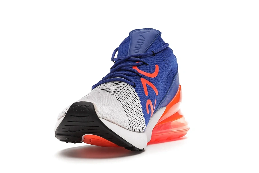 Фото № 4 с приближением к товару «‎Nike Air Max 270 Flyknit Racer Blue Total Crimson»