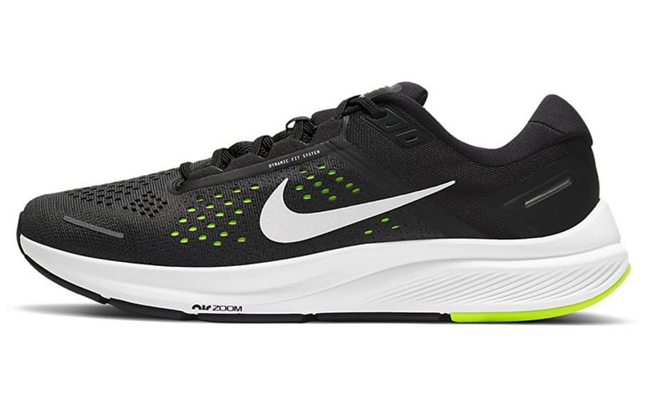Фото № 1 с приближением к товару «‎Nike Air Zoom Structure 23 BlackWhiteGreen»