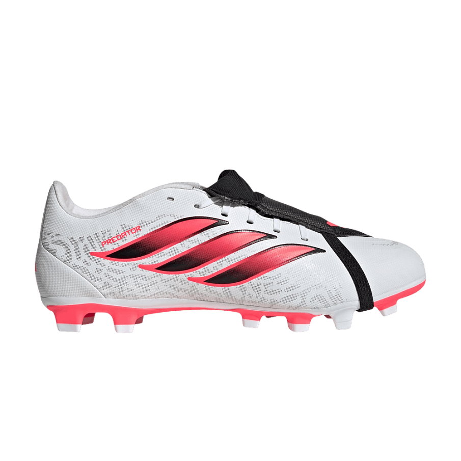 Фото № 1 с приближением к товару «‎adidas Predator Club Fold-Over Tongue FG/MG Cloud White Solar Turbo (IH2117)»