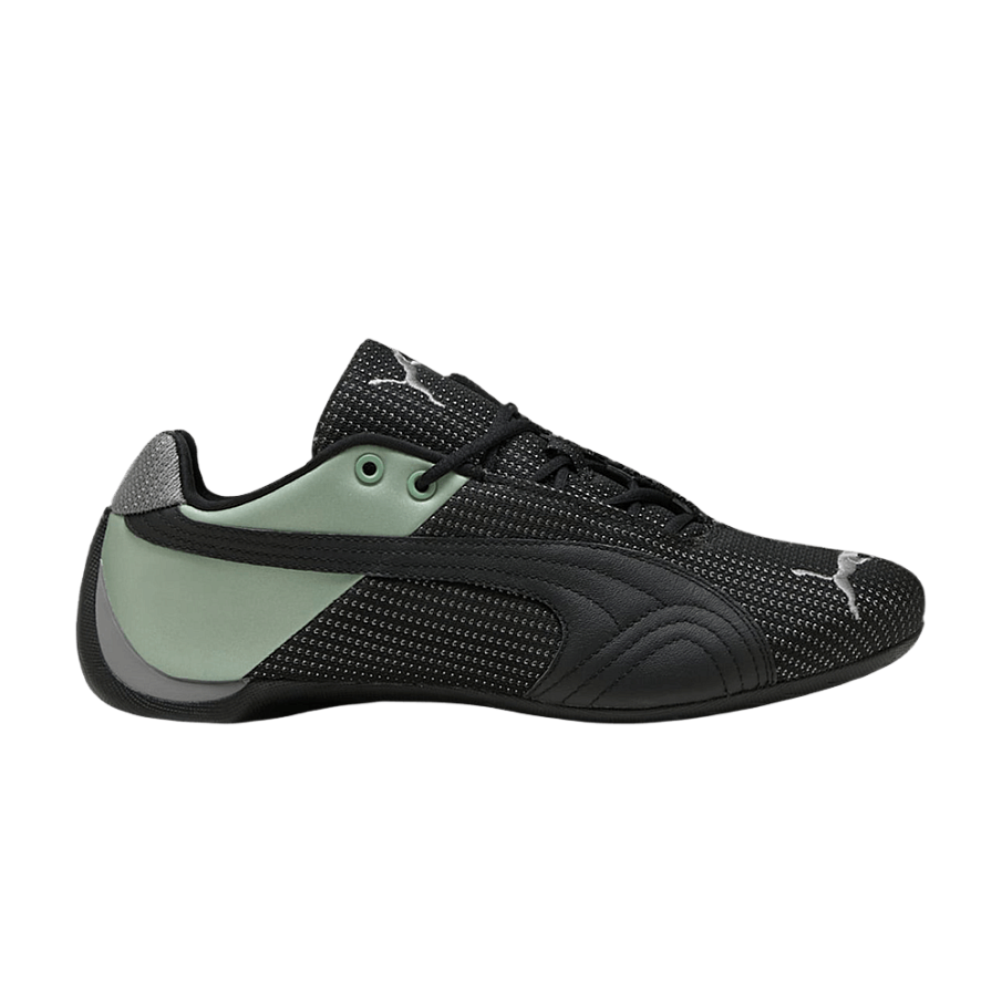 Фото № 1 с приближением к товару «‎Puma Future Cat Metallic Black Green Fog»