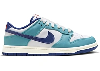 Фото № 1 с приближением к товару «‎Nike Dunk Low Teal Nebula Deep Royal »