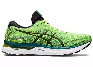 ASICS Gel Nimbus 24 Safety Yellow Black