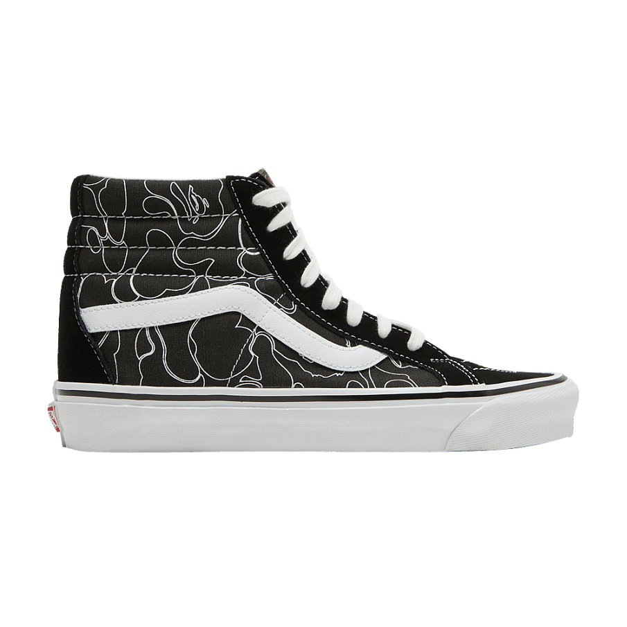 Фото № 1 с приближением к товару «‎BAPE x Vans Sk8-Hi 38 DX Lined Camo»