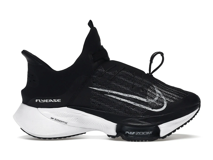 Фото № 1 с приближением к товару «‎Nike Air Zoom Tempo Next% FlyEase Black White Black White»