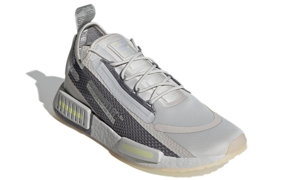 Фото № 3 с приближением к товару «‎adidas originals NMDR1 Spectoo GreyYellow»
