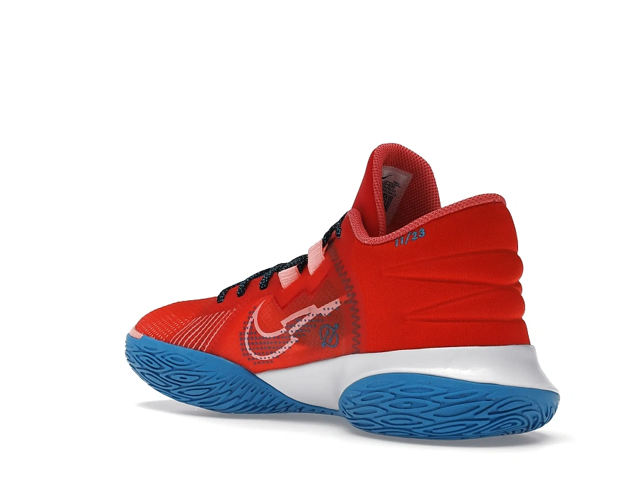 Фото № 6 с приближением к товару «‎Nike Kyrie Flytrap V Habanero Red Blue Hero»