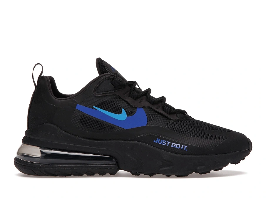 Фото № 1 с приближением к товару «‎Nike Air Max 270 React Just Do It Black»