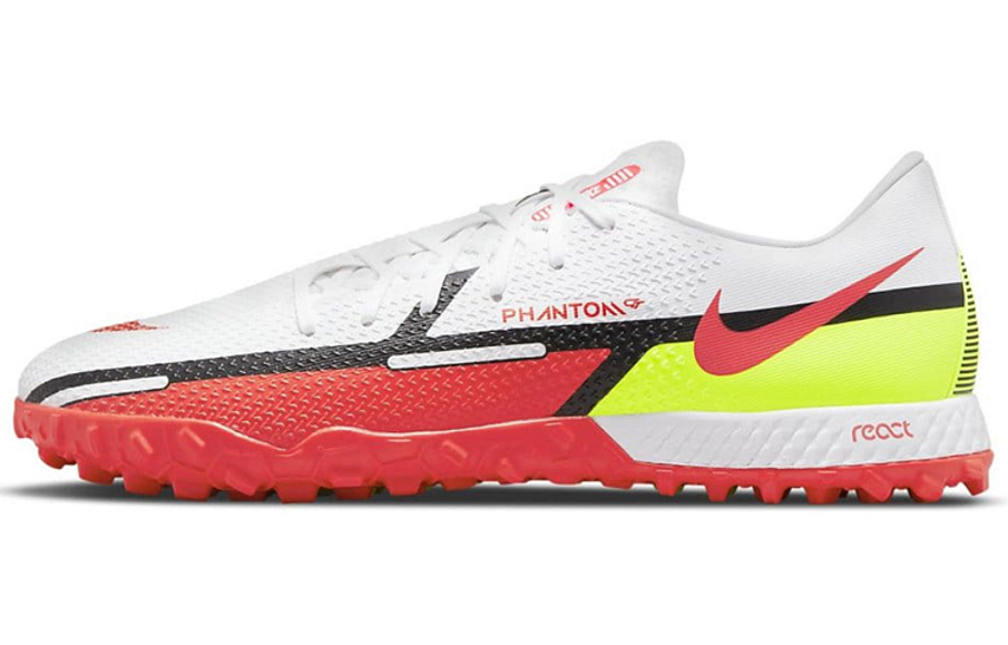 Фото № 1 с приближением к товару «‎Nike Phantom GT2 Pro TF Soccer Shoes White»