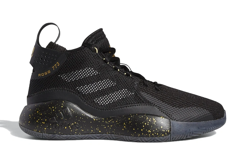 Фото № 1 с приближением к товару «‎adidas D Rose 773 2020 Black Gold»