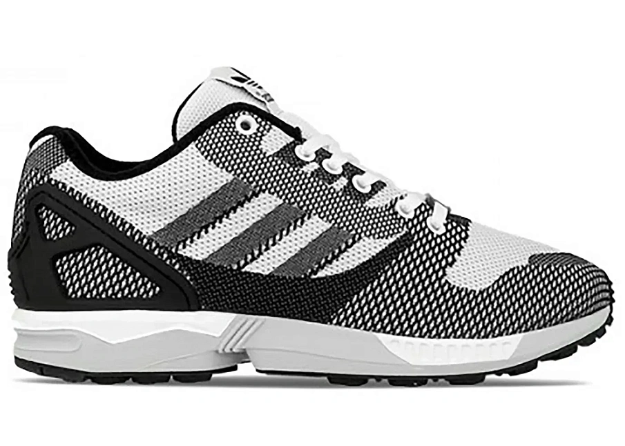 Фото № 1 с приближением к товару «‎adidas ZX Flux Weave White Black Onix»