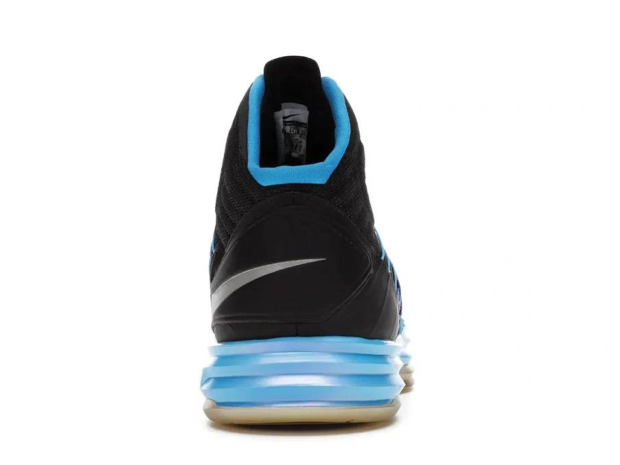 Фото № 4 с приближением к товару «‎Nike Hyperdunk Plus Black Blue Glow»