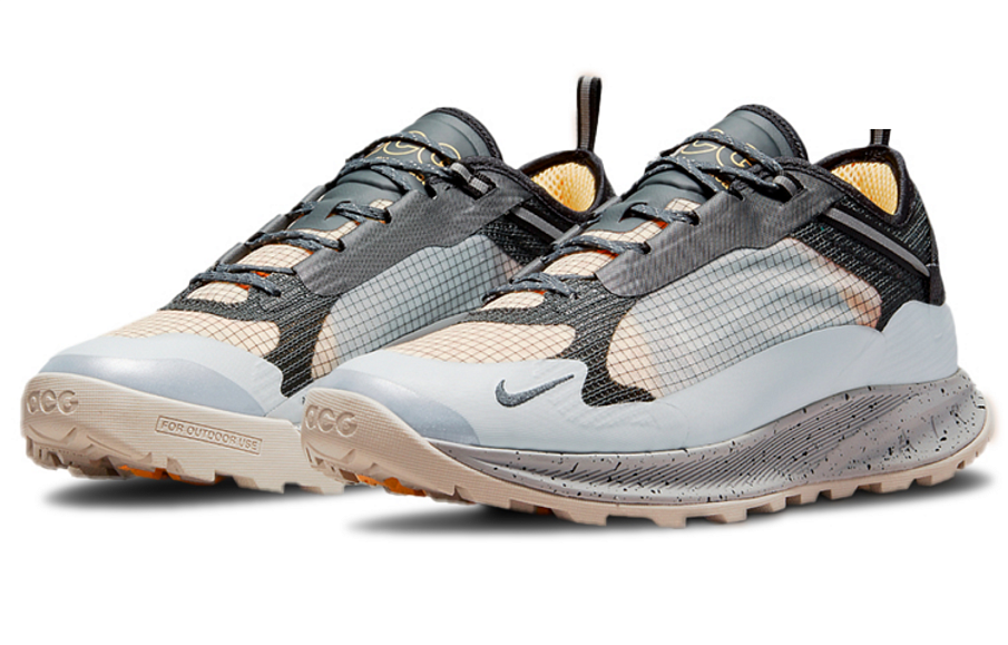 Фото № 3 с приближением к товару «‎ Nike ACG Air Nasu Outdoor functional shoes Grey FogMetallic SilverMelon Tint»