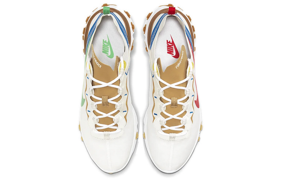 Фото № 4 с приближением к товару «‎Nike React Element 55 WhiteBrown»