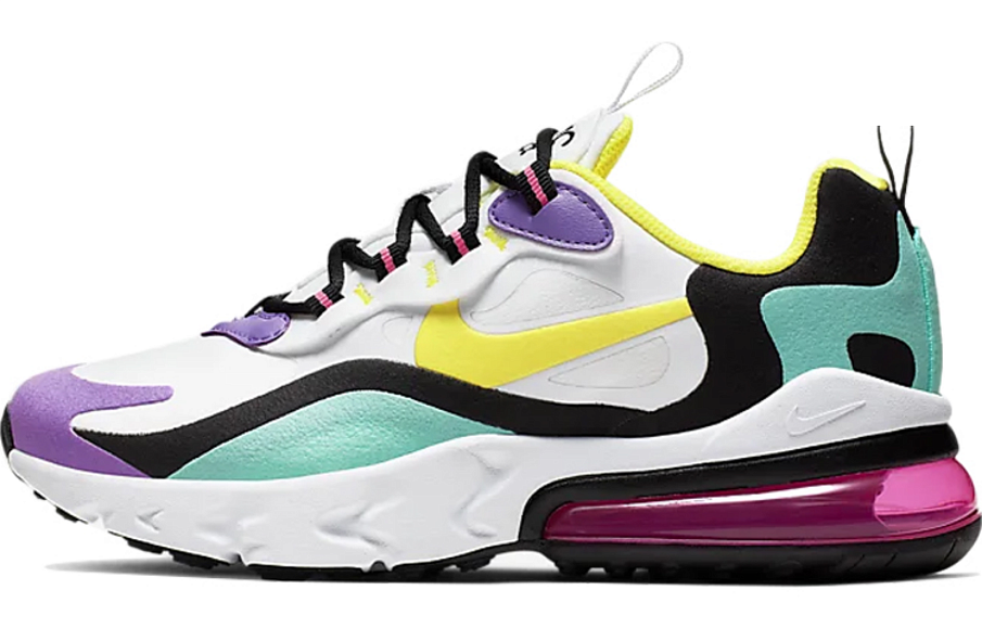 Фото № 1 с приближением к товару «‎Nike Air Max 270 React (GS) Purple»