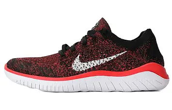 Nike Free Rn Flyknit 2018 BlackRed - 1