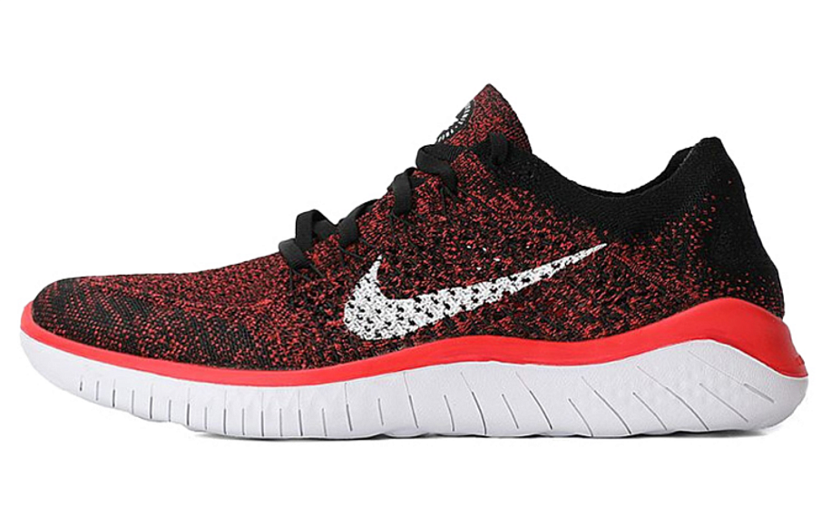Фото № 1 с приближением к товару «‎Nike Free Rn Flyknit 2018 BlackRed»
