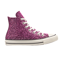 Фото № 1 с приближением к товару «‎Converse Women's Chuck Taylor All Star High Glitter - Orchid Abyss»