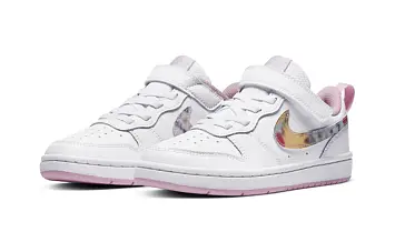 Nike Court Borough Low 2 Se (Bp) WhitePink (CZ6613-100) - 4