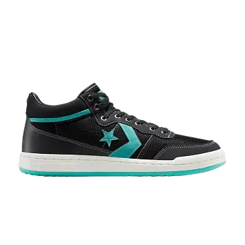 Liverpool F.C. x Converse Fastbreak Pro Mid Black Washed Teal (A12785C)